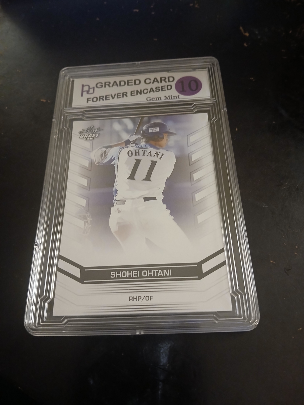 Leaf Draft  Shohei Ohtani Rookie Graded Gem Mint 10 Baseball Card -